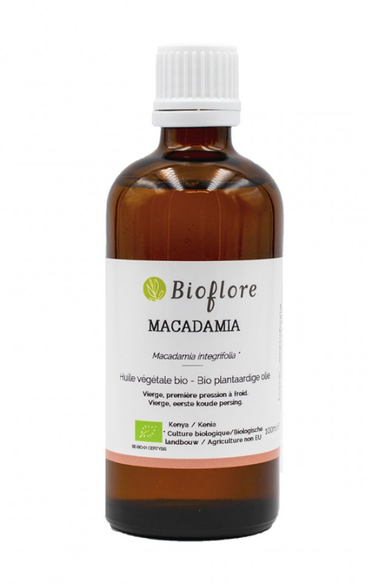 Huile végétale de Macadamia Bio 100ml