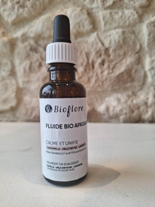 Fluide bio apaisant 30ml - calme et unifie