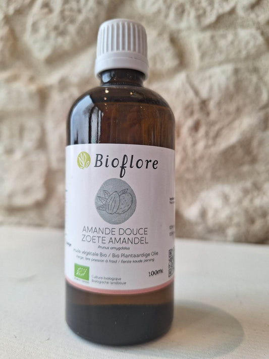 Huile végétale d'amande douce bio 100ml